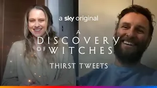 Teresa Palmer and Steven Cree React To Your Tweets | A Discovery of Witches