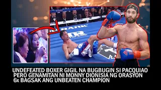 FORMER KICKBOXING CHAMPION GIGIL  NA  GIGIL BUGBUGIN SI PACQUIAO  SA HARAP NG MARAMING BOXING FANS