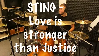 STING - LOVE IS STRONGER THAN JUSTICE | Drum Performance by Mario Klaric
