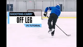 On-Ice Shooting Off Leg Carrying the Puck TUTORIAL