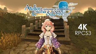 Atelier Escha & Logy: Alchemists of the Dusk Sky (4K / 2160p) | RPCS3 Emulator 0.0.31-16396 Sony PS3