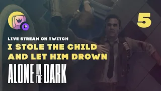Alone in the Dark. Playthrough (PS5) Live Stream on Twitch 5