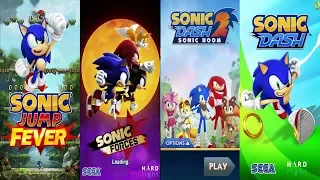 Sonic Jump Fever Vs Sonic Forces Vs Sonic Dash 2 Sonic Boom Vs Sonic Dash - Gameplay