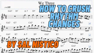 Sal Nistico - We Three Solo Transcription