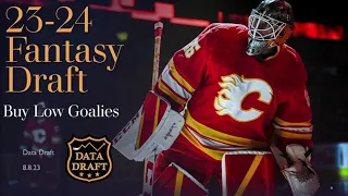 23-24 Fantasy Hockey Draft: Top 5 Buy Low Goalies