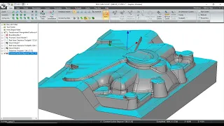 NCG CAM Tutorial #7 | How to Mill 3D Toolpath Machining Mold & Die