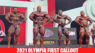 2021 Mr. Olympia First Callout (Top 6)