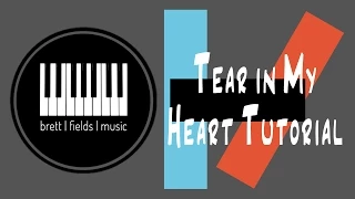 Tear in My Heart Piano Tutorial - Twenty|One|Pilots