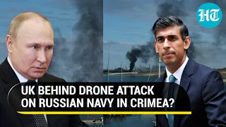 Putin fumes at UK's 'role' in Crimea drone blitzkrieg; Britain dismisses 'invented stories'