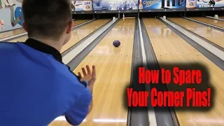 BOWLING - HOW TO SPARE YOUR CORNER PINS