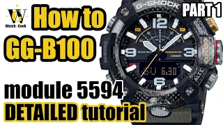 GG-B100 - module 5594 - part 1 tutorial on how to setup and use ALL the regular functions