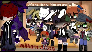 Aftons (+ Henry and William’s siblings) react to William| FNAF| funny and angst| !!!TW!!!| My AU