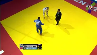 66 kg Puliaev M Shikhalizada N 17 12 2016 Чемпионат Европы среди клубов Золотая Лига, Грозный 2016