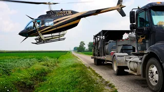 Spray Helicopter Puts On An Airshow At Our Family Farm (Ep.97)