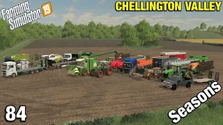 MACHINERY LINE UP - THE FINAL EPISODE Chellington Valley Timelapse - FS19 Ep 84