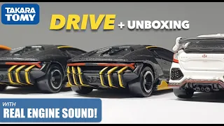 Tomica Unboxing + Drive: Lamborghini Centenario