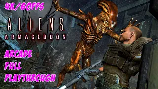 Aliens: Armageddon (2014) Arcade 4k/60fps Native Rendering Full Playthrough Teknoparrot