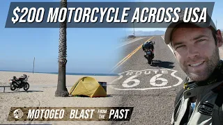 $200 Motorcycle across USA / @motogeo