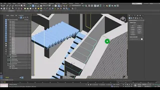 3ds max: 11 Лестница