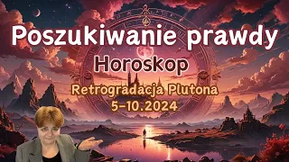 ♒ ♇ ♑ Poszukiwanie prawdy - Retrogradacja Plutona Horoskop 5-10.2024 - Jakie tajemnice poznamy?
