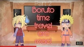 Boruto Time Travel arc react | Canon ships+BoruSara | Part 2 | DaveanaDark | !Read des!