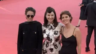 Guests on the red carpet at the 2018 Deauville film festival