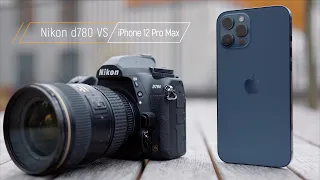 iPhone 12 Pro Max обзор камер и сравнение с профессиональным фотоаппаратом Nikon d780