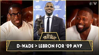 Dwyane Wade Should've Won NBA MVP Over LeBron James in 2008-2009 | CLUB SHAY SHAY