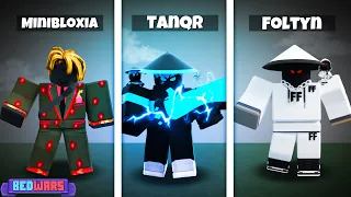 So I Used YOUTUBERS Favorite ANIMATION | ROBLOX BEDWARS