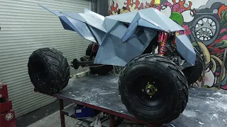 Tesla Cyberquad atv Homemade. Part 3