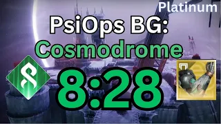 PsiOps Battleground: Cosmodrome GM  in 8:28! (Plat, WR)