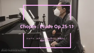 【ショパンエチュード公開レッスン】ショパン：エチュードOp.25-11 「木枯らし」