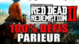 RED DEAD REDEMPTION 2 : 100% challenges - 10 gambler challenges