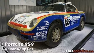 Up Close: 1986 Porsche 959 Dakar Rally Car