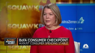 Consumer spending is stabilizing but still positive, says Bank of America's Krisberg