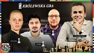 KRÓLEWSKA GRA #8: WIELKI MECZ STREAMERÓW DAWID CZERW VS TOMEK JASKÓŁKA l KANARKIEWICZ, ZIELIŃSKI