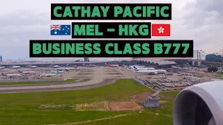Cathay Pacific Business Class: Melbourne To Hong Kong On A Boeing 777-300er | Trip Report