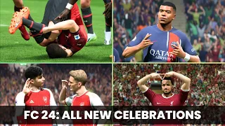 EA FC 24 | ALL NEW CELEBRATIONS - TUTORIAL