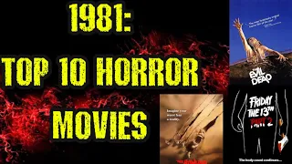 Top 10 Horror Films | 1981 | Horror Movie Countdowns