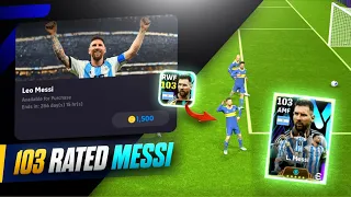 103 Rated MESSI Is Back 🔥 Review Gameplay - eFootball 2024