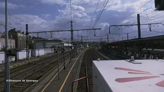 [CABRIDE4K] Trajet HLP G1206 entre Valenton et Malesherbes via Villeneuve st Georges