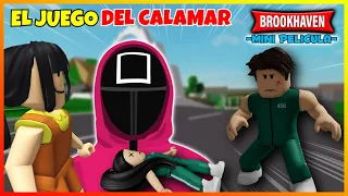 EL JUEGO DEL CALAMAR 😱 Brookhaven Roblox Mini Pelicula (Historias en español con Voces) *Squid Game*