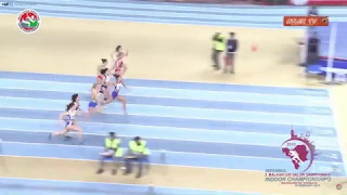 U20 athletic indoor Balkan championship - 60m women FINALE