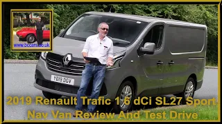 2019 Renault Trafic 1 6 dCi SL27 Sport Nav Van | Review And Test Drive