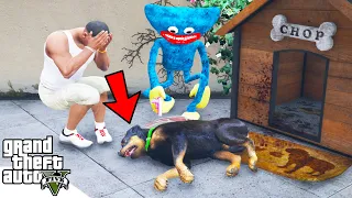 What Happens if Huggy Wuggy KILLS CHOP in GTA 5