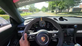 Straight Piped Porsche GT3RS Launch Control!! *Volume UP*