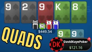 Quads Crack Aces | Poker Vlog #594