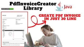 Create Pdf invoice in java using PdfInvoiceCreator Library in only 30 lines of code