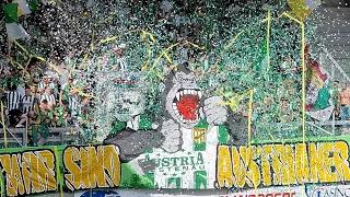 18.05.2024 SCR Altach - Austria Lustenau 2:2, Choreo & Pyro