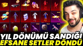 YIL DÖNÜMÜ SANDIĞI GELDİ !! MASKARA M4 SET VE DAHA FAZLASI - ALTIN SANDIK PUBG Mobile